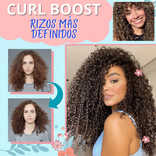 (Lleva 2 x 1) 🎁 Crema para Rizos Perfectos x250ml + VOLUMEN - CURLY BOOST™