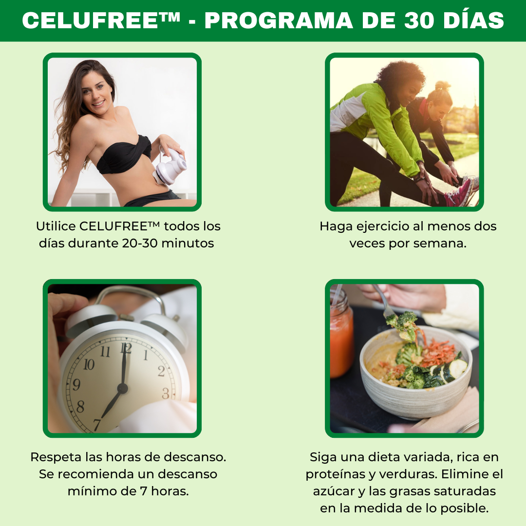 Celufree - Masajeador eléctrico anticelulítico 5 en 1