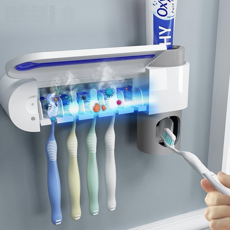 Cleanbrush - Soporte esterilizador UV para cepillos de dientes