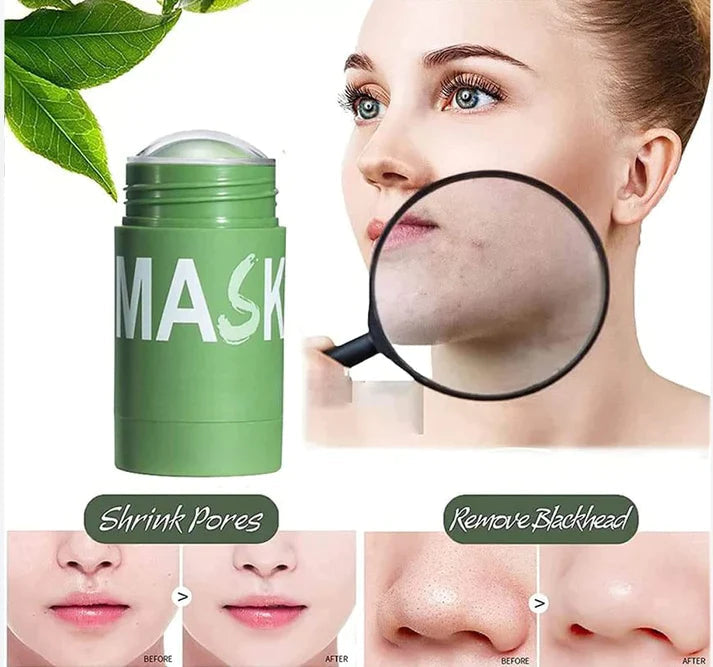 GreenMask™ - Mascarilla té verde 100% orgánico (LIQUIDACIÓN POR CIERRE 2X1)