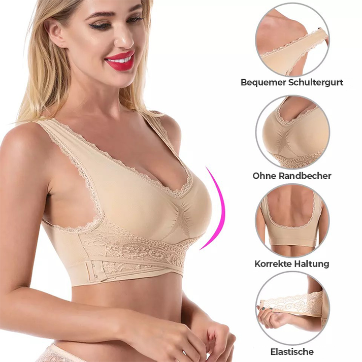 LIMETOW™ Cómodo sujetador corsé push-up con hebilla lateral