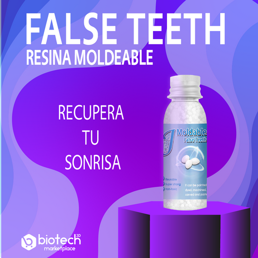 (Lleva 2 x 1)🎁Resina moldeable - False Teeth - Relleno para dientes