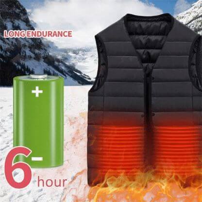 (Lleva 2x1) Flamevest - Chaleco calefactor unisex