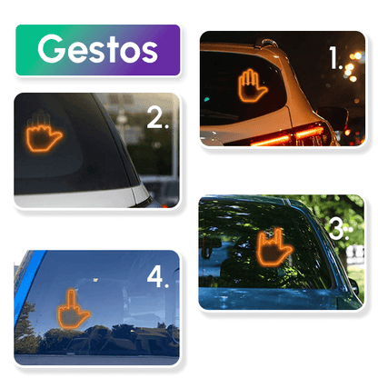 FreeHand - Mano LED de gestos para coche +  Envío GRATIS