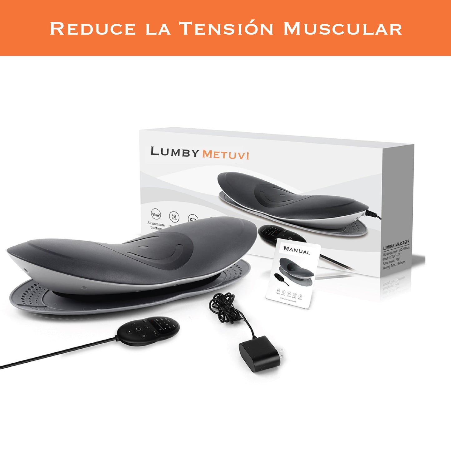 Metuvi™ - Dispositivo de tracción cervical para aliviar el dolor de espalda